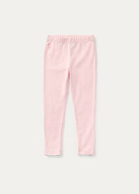 ラルフローレン 2-6X ガールズ/キッズ Polo Ralph Lauren Bow-Back Jersey Legging レギンス パンツ Hint Of Pink 女の子