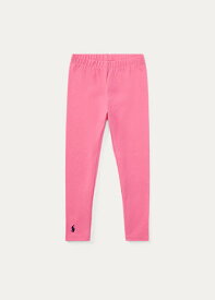 ラルフローレン 2-6X ガールズ/キッズ Polo Ralph Lauren Stretch Jersey Legging レギンス パンツ Baja Pink 女の子