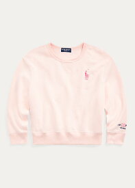 ラルフローレン 7-16 ガールズ/キッズ Polo Ralph Lauren Pink Pony Fleece Sweatshirt スウェットシャツ Love Pink トレーナー