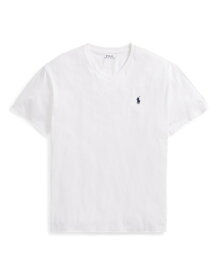 ラルフローレン メンズ Tシャツ Polo Ralph Lauren Classic Fit V-Neck T-Shirt 半袖 WHITE