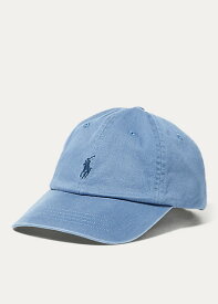 ラルフローレン キャップ Polo Ralph Lauren Cotton Chino Baseball Cap 帽子 Carson Blue/Adirondack Na