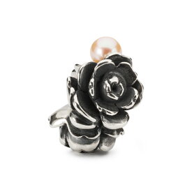 トロールビーズ Trollbeads コンパッションローズ Compassion Rose シルバー Silver パール Pearl ビーズ Beads