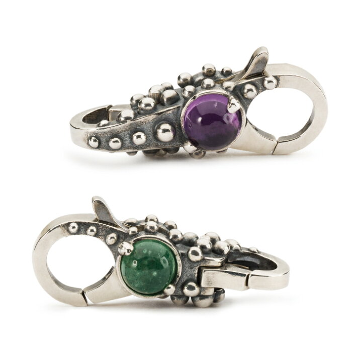 楽天市場】トロールビーズ Trollbeads パープル＆グリーン・クラスプ 