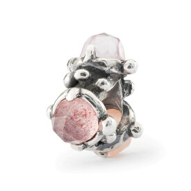 トロールビーズ Trollbeads トリニティオブハート・ビーズ Trinity of the Heart Bead シルバー Silver 天然石 Gemstone ホープ＆ニュービギニング Hope and New Beginnings