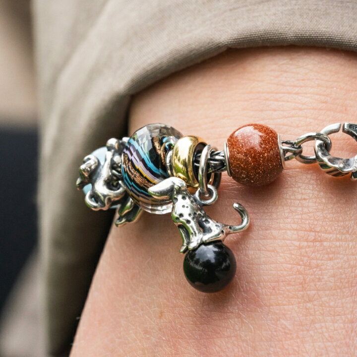 楽天市場】トロールビーズ Trollbeads バウンドレス ラブ・タッセル 