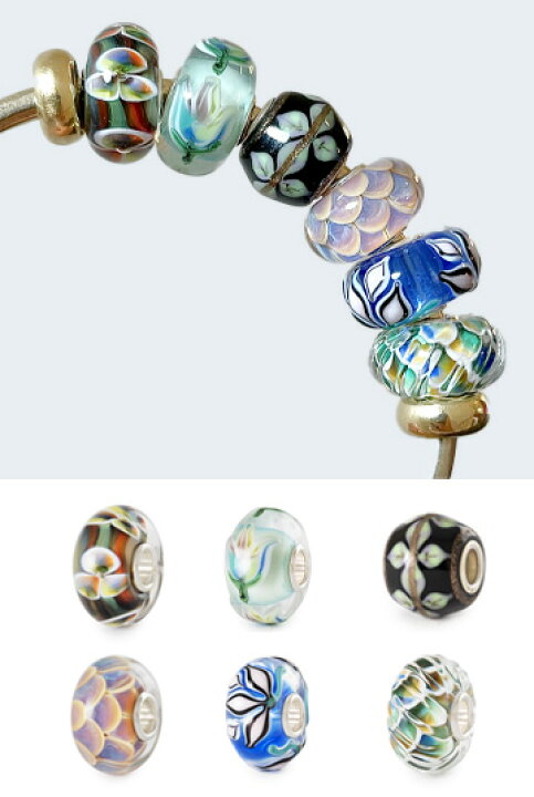 楽天市場】【新作】トロールビーズ Trollbeads アールヌーボー・ビーズ  