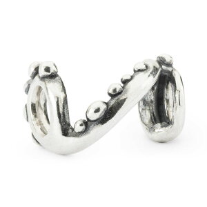 �g���[���r�[�Y Trollbeads �t���[���h�o�C�o�b�Y Framed by Buds �V���o�[ Silver �r�[�Y Framing Beads �t�����[�K�[�f�� Flower Garden