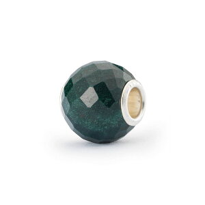 g[r[Y Trollbeads EhO[JZhj[Et@Zbgr[Y Round Green Chalcedony Facet Bead VR Gemstone z[vj[rMjO