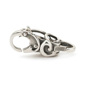 �g���[���r�[�Y Trollbeads �t���[�E�N���X�v Flow Clasp �V���o�[ Silver ���b�N Lock �J�j�J�� ���ߋ�