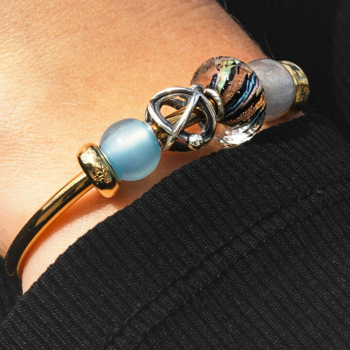 楽天市場】トロールビーズ Trollbeads ゴールドプレーテッドバングル 
