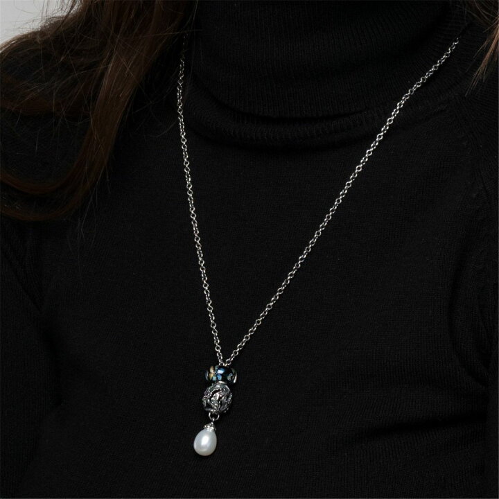 楽天市場】トロールビーズ Trollbeads ホワイトパールネックレス 