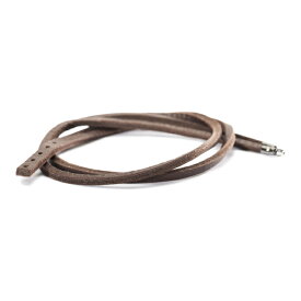 トロールビーズ Trollbeads ブラウンレザーブレスレット Leather Bracelet, Brown ユニセックス Unisex 36cm/ 41cm/ 45cm