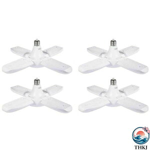 LED�K���[�W���C�g LED�y���_���g���C�g400mm 4�Z�b�g 60W 6000LM E26���� �V�[�����O���C�g5���� �X�[�p�[���~�l �p�x���߉\