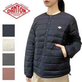 【クーポン対象外・ご利用後も適用前の価格にて販売】【2025AW】DANTON ダントン クルーネック インナーダウンジャケット レディース DT-A0001 RRT