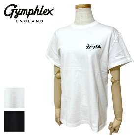 【SALE】【2024SS】 Gymphlex ジムフレックス 袖折り返し ロゴ刺繍 半袖Tシャツ レディース J-1155 CH