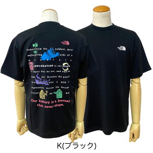 �y2026SS�z THE NORTH FACE �U�E�m�[�X�E�t�F�C�X S/S Journey History Tee �V���[�g�X���[�u�W���[�j�[�q�X�g���[�e�B�[ �����Y NT32643