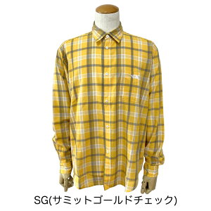 �y2026SS�zTHE NORTH FACE �U�E�m�[�X�E�t�F�C�X L/S FD Check Shirt �����O�X���[�u�t���b�V���h���C�`�F�b�N�V���c �����Y NR12630