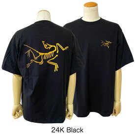 【2025SS】 ARC'TERYX アークテリクス Kragg Cotton Logo SS M クラッグ コットン ロゴ ショートスリーブ メンズ