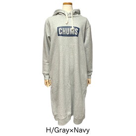 【SALE】【2023AW】CHUMS【チャムス】CHUMS Logo Long Parka / チャムスロゴロングパーカー (ワンピース) Lady's【CH18-1281】