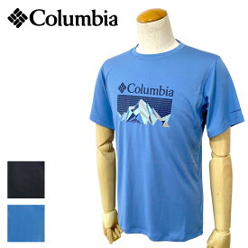 【2024SS】 Columbia コロンビア Zero Rules Short Sleeve Graphic Shirt ゼロルール M グラフィック ショートスリーブシャツ メンズ AJ6463