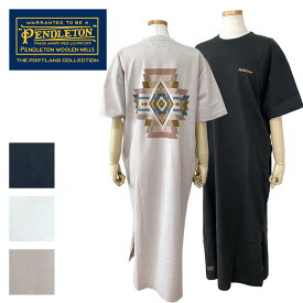 【2024SS】 PENDLETON ペンドルトン Back Print S/S Dress バックプリント ショートスリーブ ドレス レディース 4275-6104