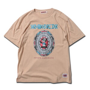 �y30��OFF�zANIMALIA �A�j�}���A 5.6 oz S/S T-Shirts - ZUNI - TEE (BEIGE) ���� T�V���c