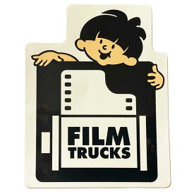 FILM TRUCKS フィルムトラックス 12×15.4cm LOGO STICKER ステッカー 1枚価格 【スケートボード/SKATEBOARD】