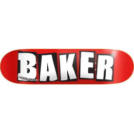 BAKER(ベーカー) 7.56×31.25 BRAND LOGO WHITE DECK デッキ 板 【スケートボード/スケボー/SKATEBOARD】