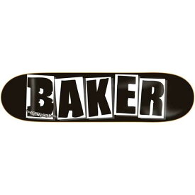 BAKER ベイカー 8.0×31.5 BRAND LOGO BLACK WHITE DECK デッキ 板 【スケートボード/スケボー/SKATEBOARD】