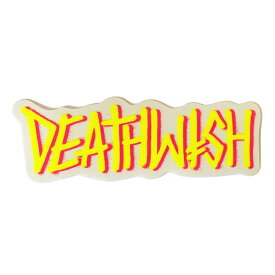 DEATHWISH (デスウイッシュ) 16×5.5cm DEATHSPRAY STICKER ステッカー 1枚価格【スケートボード/スケボー/SKATEBOARD】