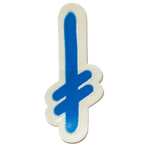 DEATHWISH �f�X�E�C�b�V�� 5.5×13.5cm GANG LOGO STICKER �X�e�b�J�[ 1�����i�y�X�P�[�g�{�[�h/�X�P�{�[/SKATEBOARD�z