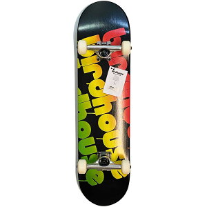 8.0 �y20%OFF�z BIRDHOUSE �o�[�h�n�E�X LEVEL1 TRIPLE STACK RASTA SKATEBOARD COMPLETE DECK �X�P�{�[ �R���v���[�g �����i �g�ݗ��čς� ���S�̗L���X�P�[�g�{�[�h�u�����h ���S��