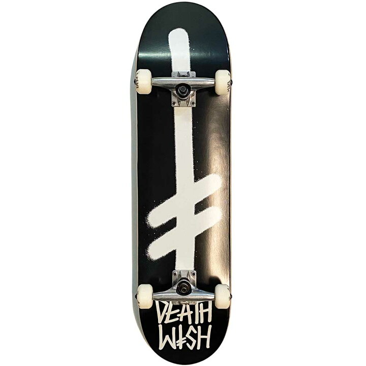 楽天市場】8.25 8.5 DEATHWISH デスウィッシュ GANG LOGO BLACK-RED  
