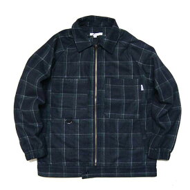 DOPE ドープ TARTAN JACKET (NAVY) ジャケット アウター