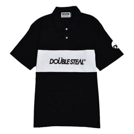 【セール/SALE-30】DOUBLESTEAL(ダブルスチール) Conversion POLO SHIRTS (BLACK) ポロシャツ