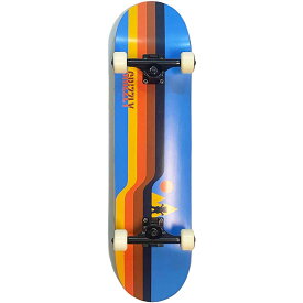 8.0インチ【30%OFF】スケボー コンプリート 完成品 組み立て済み 安心の有名スケートボードブランド GRIZZLY RETRO LINES SKATEBOARD COMPLETE DECK