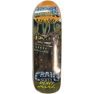 9.5 HEROIN �w���C�� CRAIG QUESTIONS HEAVY HAULAGE DECK Razor Edge �f�b�L �� �I�[���h�X�N�[�� OLD SCHOOL�y�X�P�[�g�{�[�h/�X�P�{�[/SKATEBOARD�z
