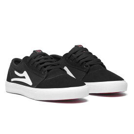 【KIDS/キッズ/レディース】LAKAI ラカイ GRIFFIN KIDS BLACK/WHITE SUEDE スニーカー シューズ