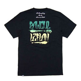 LEFLAH レフラー BRUSH GRADATION TEE (BLACK) Tシャツ T-SHIRTS TS