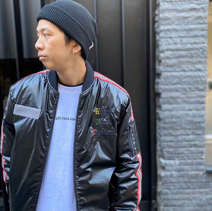 楽天市場】Mサイズ【30%OFF】LEFLAH レフラー 袖ライン MA-1 