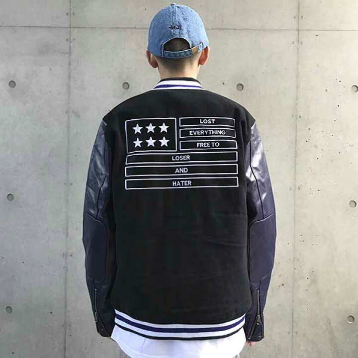 楽天市場】Lサイズ【40%OFF】LEFLAH(レフラー) レザースタジアム 