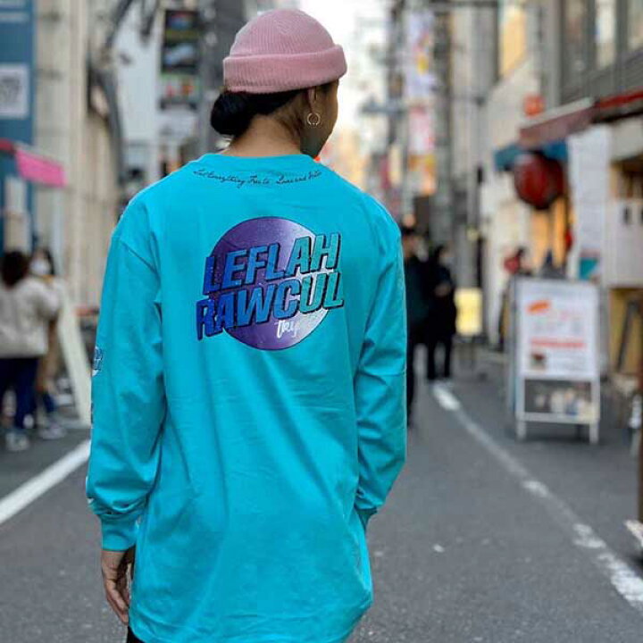 楽天市場】【40%OFF】LEFLAH レフラー GRADATION ロングT (BLUE 