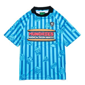 �y25%OFF�zMAGICAL MOSH MISFITS �}�W�J�����b�V���~�X�t�B�b�c MxMxM TEAM MUNCHIES SOCCER SHIRT TEE (BLUE) ���� T�V���c T-SHIRTS TS