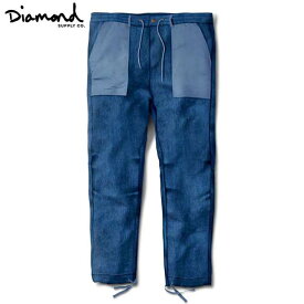 Sサイズ 30インチ【セール/SALE-30】Diamond Supply Co. ダイヤモンド DENIM BUNKER PANTS (BLUE) デニムパンツ