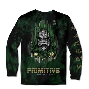 �y30��OFF�zPRIMITIVE �v���~�e�B�u DOOM L/S TEE (WASHED GREEN) ����T �����e�B�[ T-SHIRTS TEE TS T�V���c ����