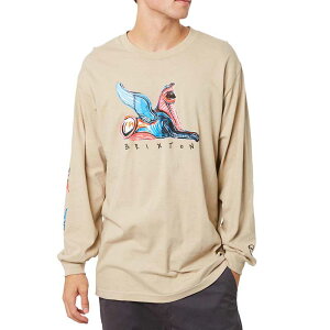 �y�Z�[��/SALE-30�zBRIXTON �u���N�X�g�� BB TIME MACHINE L/S Standard Tee (GRAVL) ����T�V���c �����e�B�[ T-SHIRTS TS