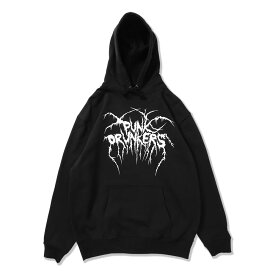 【2026SS 1月発売】PUNK DRUNKERS パンクドランカーズ メタルアイツパーカ (BLACK) プルオーバーパーカー