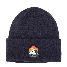 COAL コール THE PEAK MOUNTAIN PATCH BEANIE KNIT CAP (HEATHER NAVY) ビーニー ニットキャップ ニット帽子