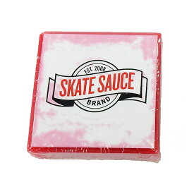 SKATE SAUCE(スケートソース) STREET LEAGUE公認 PREMIUM WAX 7×7×2.5cm スケートワックス【スケートボード/SKATEBOARD】