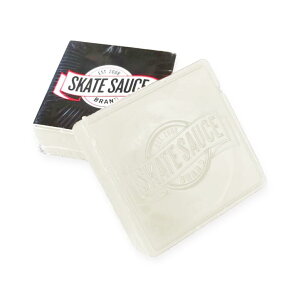SKATE SAUCE XP[g\[X STREET LEAGUEF PREMIUM WAX 7×7×2.5cm (WHITE) XP[gbNXyXP[g{[h/SKATEBOARDz